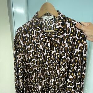 DVF print l/s blouse